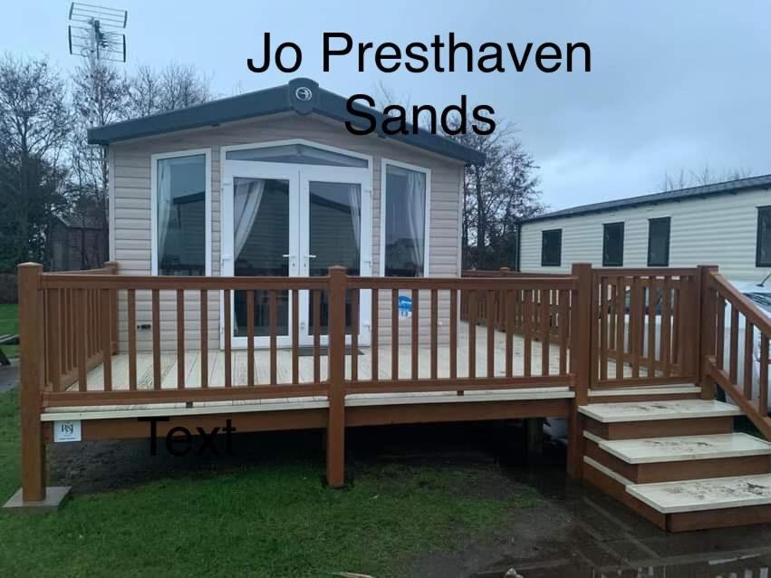 3 Bed Platinum Caravan Presthaven Sands Prestatyn Dış mekan fotoğraf